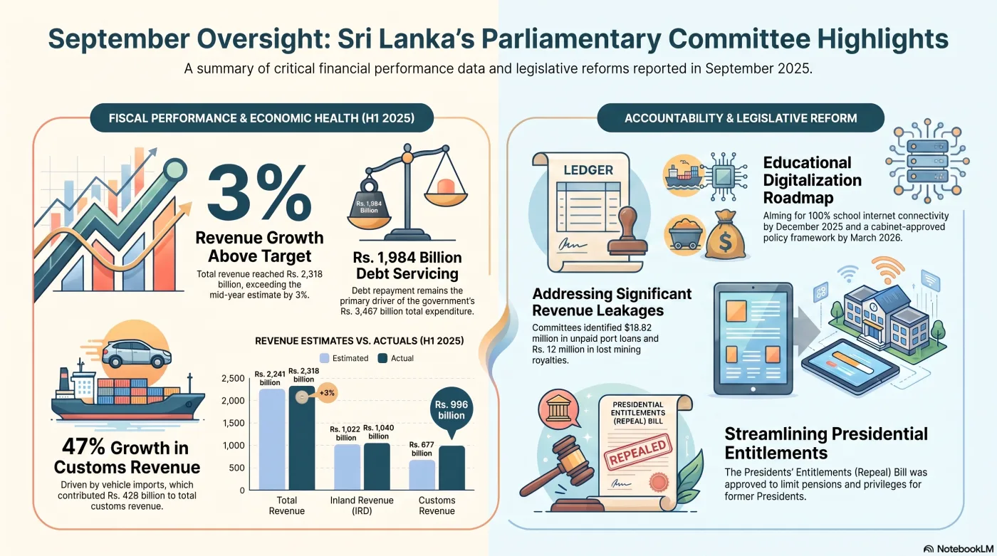 AI-generated visual summary of the September 2025 committee report